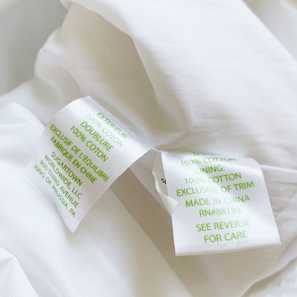 Lilly Pulitzer Shift Dress Suzette Style Sheath Resort White and Gold Size 00 - Picture 5 of 6